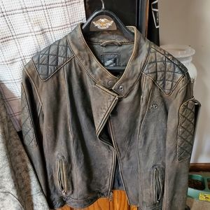 Ladies leather Harley Davidson jacket